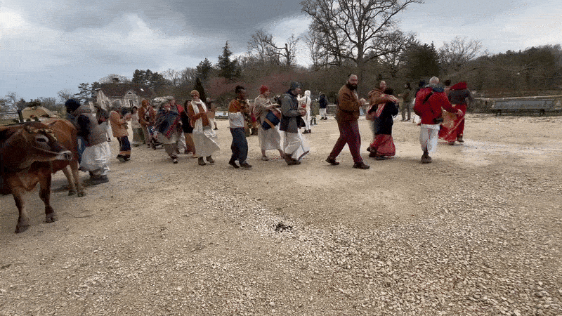 nouvelle vrindavan sankirtan