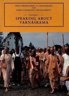 Speaking About Varnasrama 1rst edition