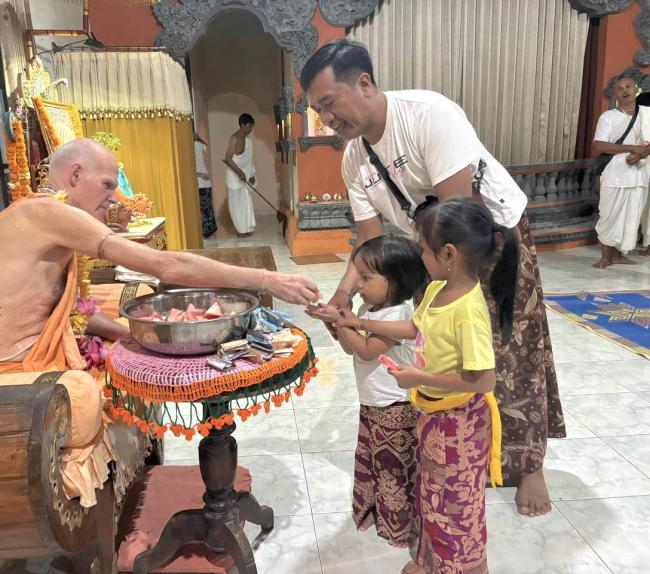 Gaura Hari Ashram, GIANYAR, BALI in INDONESIA